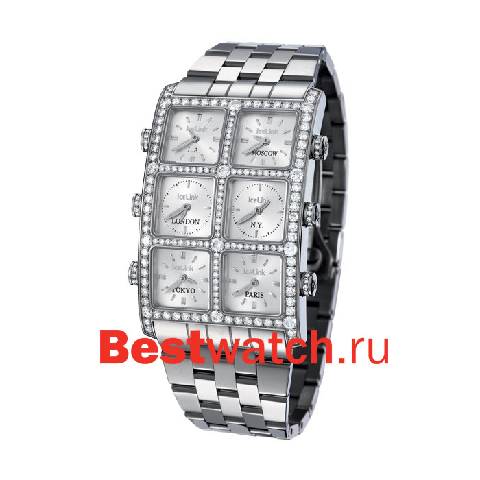 Часы Ice Link 6Timezone SN1SM